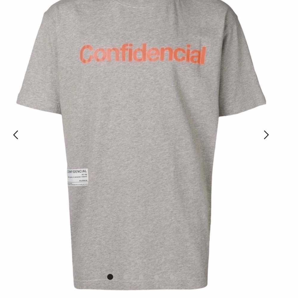 Marcelo Burlon Slogan Print T-Shirt - Picture 5 of 8
